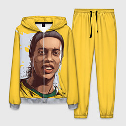 Костюм мужской Ronaldinho Art цвета 3D-меланж — фото 1