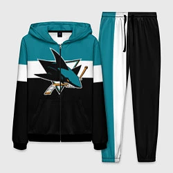 Костюм мужской San Jose Sharks, цвет: 3D-черный