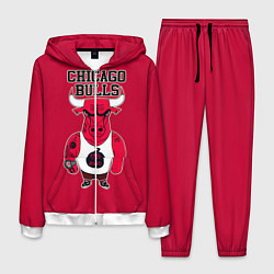 Костюм мужской Chicago bulls, цвет: 3D-белый