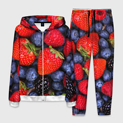 Костюм мужской Berries, цвет: 3D-белый