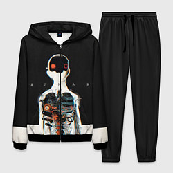 Костюм мужской Three Days Grace: Skeleton, цвет: 3D-черный