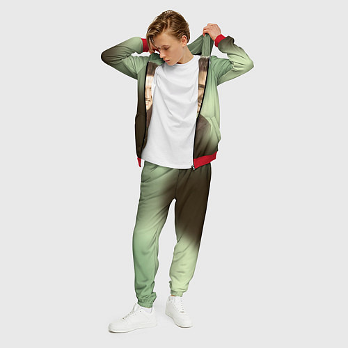 Мужской костюм Elvis Young / 3D-Красный – фото 3