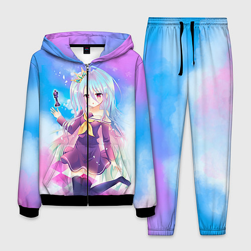 Мужской костюм No Game No Life / 3D-Черный – фото 1