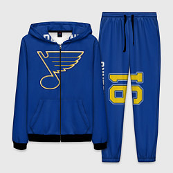 Костюм мужской St Louis Blues: Tarasenko 91, цвет: 3D-черный