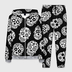 Костюм мужской Черепа, цвет: 3D-меланж
