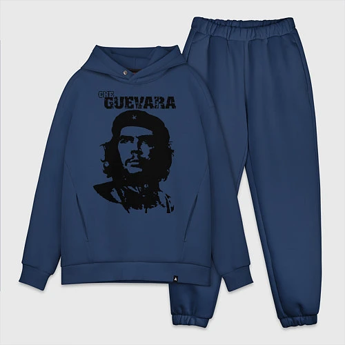Мужской костюм оверсайз Che Guevara / Тёмно-синий – фото 1