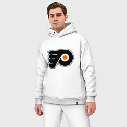 Мужской костюм оверсайз Philadelphia Flyers, цвет: белый — фото 2