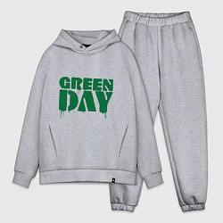 Мужской костюм оверсайз Green Day, цвет: меланж