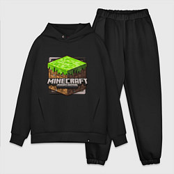 Мужской костюм оверсайз Minecraft: Pocket Edition, цвет: черный