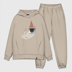 Мужской костюм оверсайз Tomoko Kuroki Face