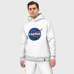 Мужской костюм оверсайз Tardis NASA, цвет: белый — фото 2