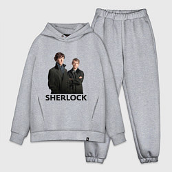 Мужской костюм оверсайз Sherlock