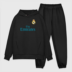 Мужской костюм оверсайз Real Madrid: Ronaldo 07, цвет: черный