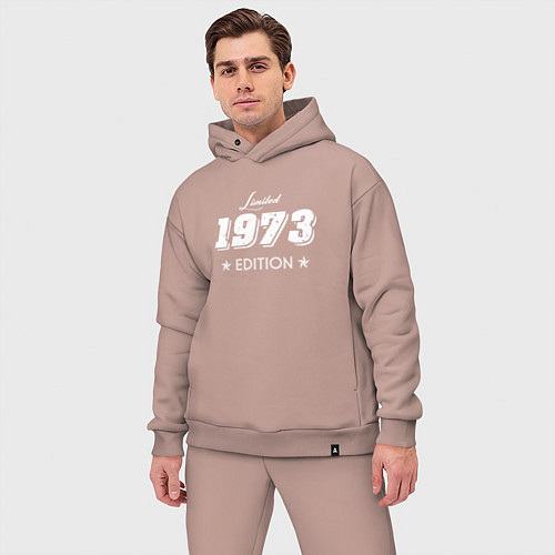 Мужской костюм оверсайз Limited Edition 1973 / Пыльно-розовый – фото 3