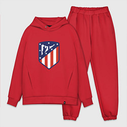 Мужской костюм оверсайз Atletico Madrid, цвет: красный