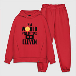 Мужской костюм оверсайз Be A Eleven, цвет: красный