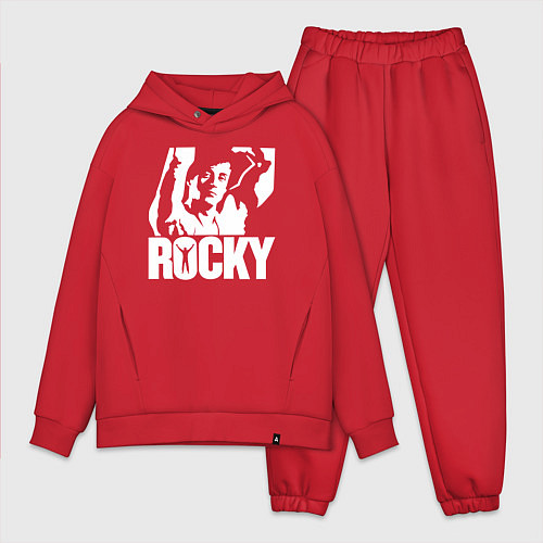 Мужской костюм оверсайз Rocky Balboa / Красный – фото 1