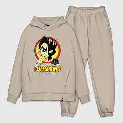 Мужской костюм оверсайз The Offspring Boy, цвет: миндальный
