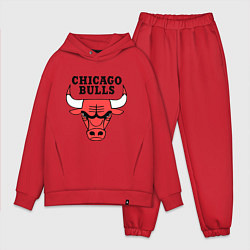 Мужской костюм оверсайз Chicago Bulls