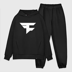 Мужской костюм оверсайз FAZE Symbol, цвет: черный