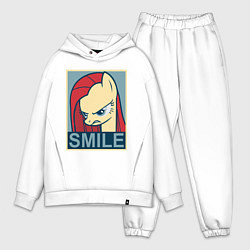 Мужской костюм оверсайз MLP: Smile, цвет: белый