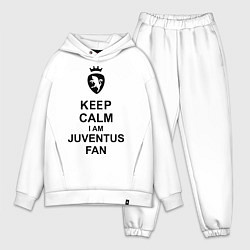 Мужской костюм оверсайз Keep Calm & Juventus fan