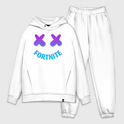Мужской костюм оверсайз FORTNITE x MARSHMELLO, цвет: белый