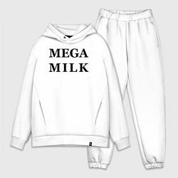 Мужской костюм оверсайз Billie Eilish: Mega Milk, цвет: белый