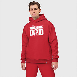 Мужской костюм оверсайз The walking dad, цвет: красный — фото 2