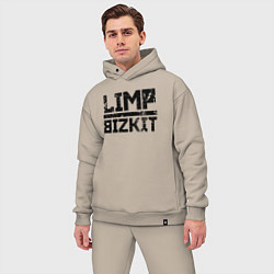 Мужской костюм оверсайз LIMP BIZKIT, цвет: миндальный — фото 2