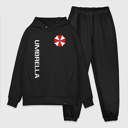 Мужской костюм оверсайз UMBRELLA CORP / Черный – фото 1