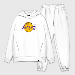 Мужской костюм оверсайз LA LAKERS