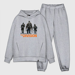 Мужской костюм оверсайз The Division 2, цвет: меланж