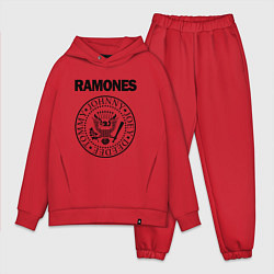 Мужской костюм оверсайз RAMONES