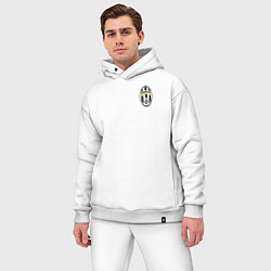 Мужской костюм оверсайз JUVENTUS, цвет: белый — фото 2