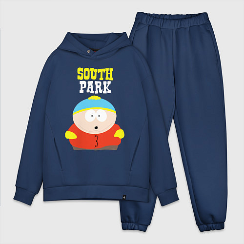 Мужской костюм оверсайз SOUTH PARK / Тёмно-синий – фото 1