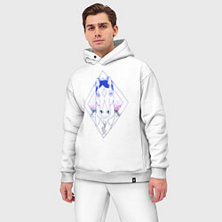 Мужской костюм оверсайз BoJack Horseman, цвет: белый — фото 2