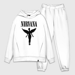 Мужской костюм оверсайз NIRVANA, цвет: белый