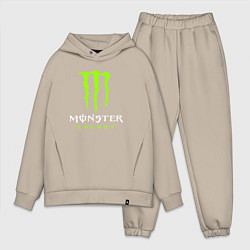 Мужской костюм оверсайз MONSTER ENERGY