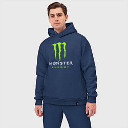 Мужской костюм оверсайз MONSTER ENERGY, цвет: тёмно-синий — фото 2