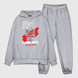 Мужской костюм оверсайз WELCOME TO NIGHT CITY