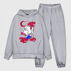 Мужской костюм оверсайз Сейлор Мун, цвет: меланж