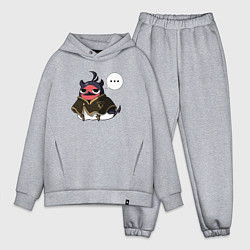 Мужской костюм оверсайз Nero bird, цвет: меланж