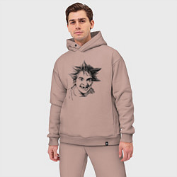 Мужской костюм оверсайз Михаил Горшенёв Горшок КиШ, цвет: пыльно-розовый — фото 2