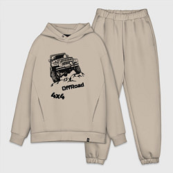 Мужской костюм оверсайз Offroad 4х4