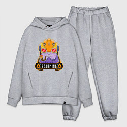 Мужской костюм оверсайз Тинкер ДОТА 2, цвет: меланж