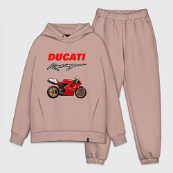 Мужской костюм оверсайз DUCATI ДУКАТИ MOTOSPORT