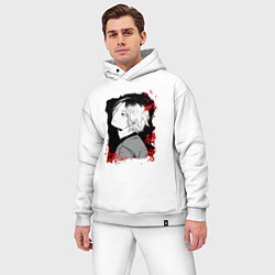 Мужской костюм оверсайз КЕНМА КОЗУМЕ KOZUME KENMA, цвет: белый — фото 2