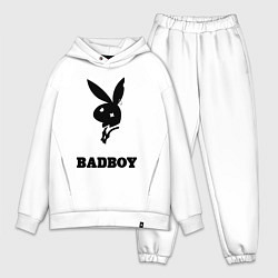 Мужской костюм оверсайз BAD BOY PLAYBOY, цвет: белый