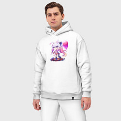 Мужской костюм оверсайз Yukinachan GC, цвет: белый — фото 2